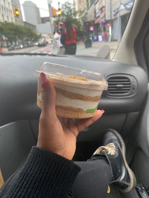 Biscoff banana pudding  at Innocent Yesterday in New York City