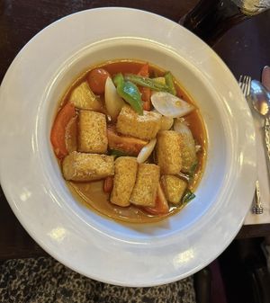 Vegan sweet and sour😋  at Siam Corner Ma Ma Thai in Lichfield