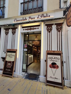 Devanture at Cioccolato Puro d'Italia in Alicante