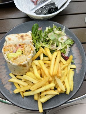 Chicken twister wrap  at Lorne Bar in Oban