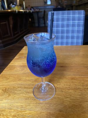 Purpke rain: sweet but nice  at Lorne Bar in Oban