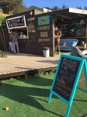 Outside at Ruda in Navidad