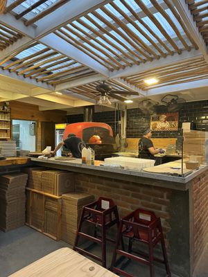   at La Pizzería Matanzas in Navidad