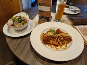 Better than Bolo and small salad at Dahuam.202 in Gerlos