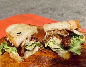 Seitan Sandwich  at Rainbow Kitchen + Rebel Tonics in Haiku