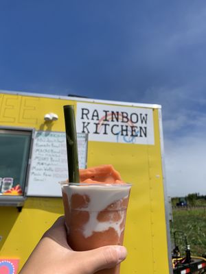 Smoothie of the day at Rainbow Kitchen + Rebel Tonics in Haiku