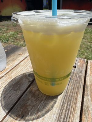 Maui sunshine tea   at Rainbow Kitchen + Rebel Tonics in Haiku