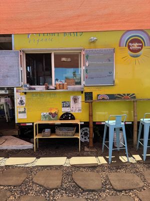   at Rainbow Kitchen + Rebel Tonics in Haiku