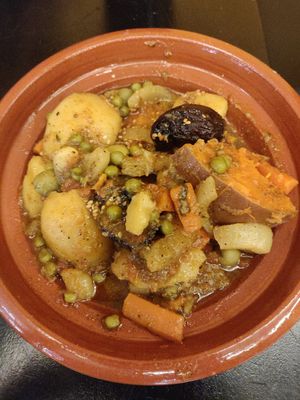 Tajin hoofdgerecht at Ima Meditarabian Kitchen in Ede