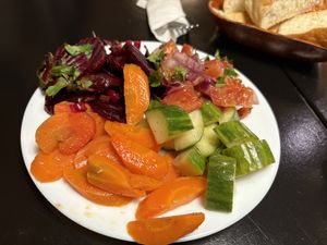 Small salad  at Ima Meditarabian Kitchen in Ede