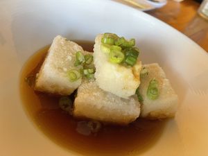 Agedashi tofu at MA-KIN in Agoura Hills