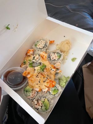 Baked lobster roll.  at MA-KIN in Agoura Hills