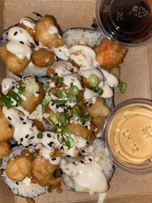 Rock Shrimp Tempura Roll at MA-KIN in Agoura Hills