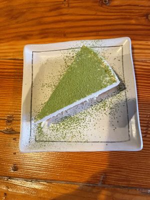 Matcha cheesecake ✨Delicious!  at MA-KIN in Agoura Hills