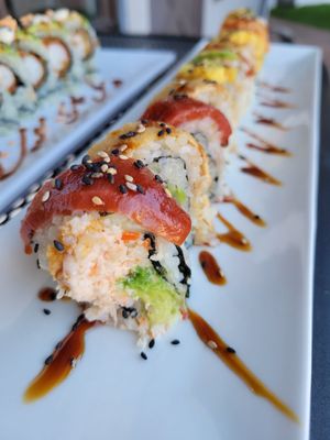 Rainbow roll at MA-KIN in Agoura Hills