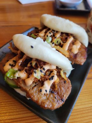 Vegan Pork Buns  at MA-KIN in Agoura Hills