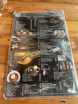 Menu  at MA-KIN in Agoura Hills