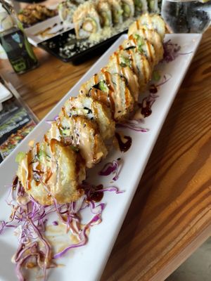 Philly Tempura Roll  at MA-KIN in Agoura Hills