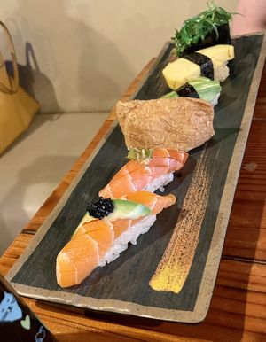 Sushi Sampler  at MA-KIN in Agoura Hills
