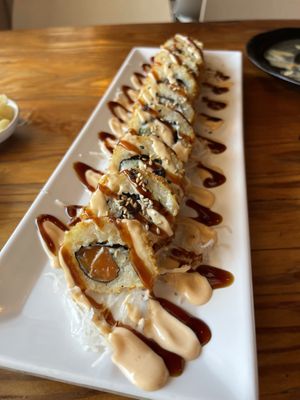 Philly Tempura Roll  at MA-KIN in Agoura Hills