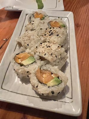 Total win!  Salmon Roll  at MA-KIN in Agoura Hills