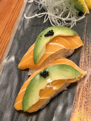 Salmon Sashimi!  Excellence   at MA-KIN in Agoura Hills