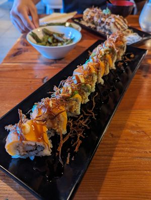 Pink Lady Roll 💚 at MA-KIN in Agoura Hills