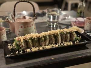 Fabulous vegan sushi here!!!! My favorites are the vegan lover and the caterpillar!!!!!! Soooooo good!!!!  at MA-KIN in Agoura Hills