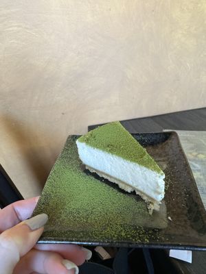 Matcha cheesecake  at MA-KIN in Agoura Hills