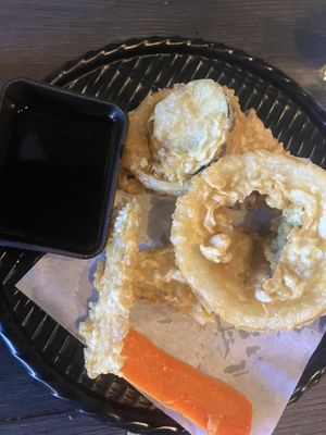 Vegetable tempura  at MA-KIN in Agoura Hills