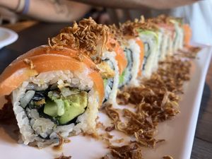 Ruffman roll (recommendation from the waitress)  at MA-KIN in Agoura Hills