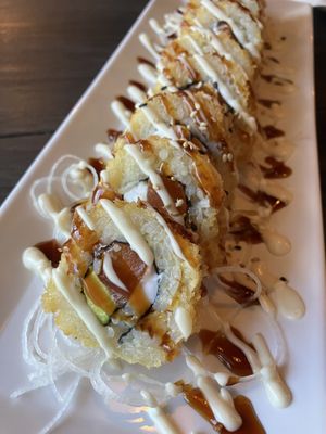 Philly tempura special roll   at MA-KIN in Agoura Hills