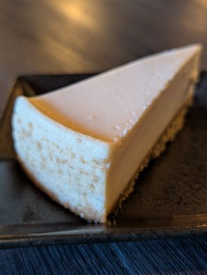 Plain cheesecake at MA-KIN in Agoura Hills