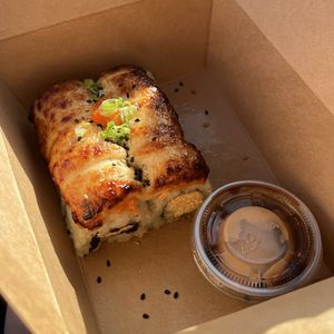 alaska baked roll!  at MA-KIN in Agoura Hills