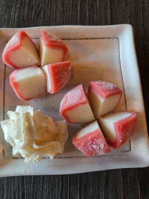 Lychee Mochi & (Passion Fruit not pictured) at MA-KIN in Agoura Hills