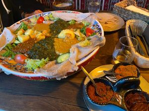  at African Queen Restaurant in Frankfurt