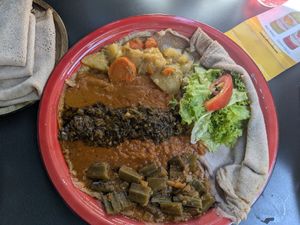  at African Queen Restaurant in Frankfurt