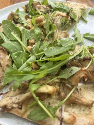 Pizza Bianca  at Nula in Mal Pais