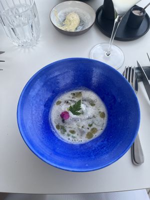 Mousseline made from  at Cuisine Intuitive in Marchin