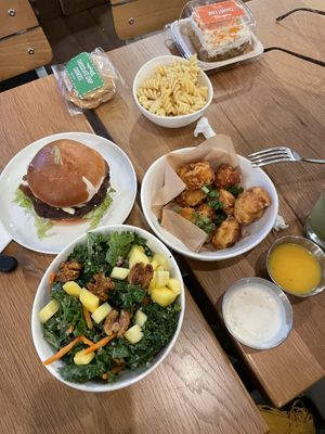 Kale saladd #Veganuary at Veggie Grill by Next Level in Santa Monica