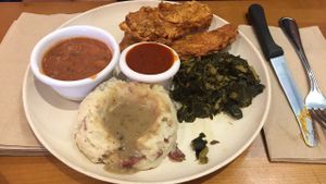 Southern Spicy Fried Chickin’  at Veggie Grill by Next Level in Santa Monica