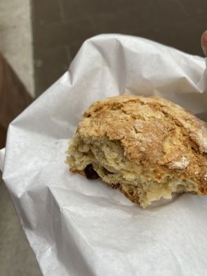 Boring old scone  at Cakes & Ale in Carlisle