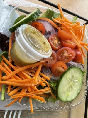 Side salad  at Fresca on Addison in Richmond