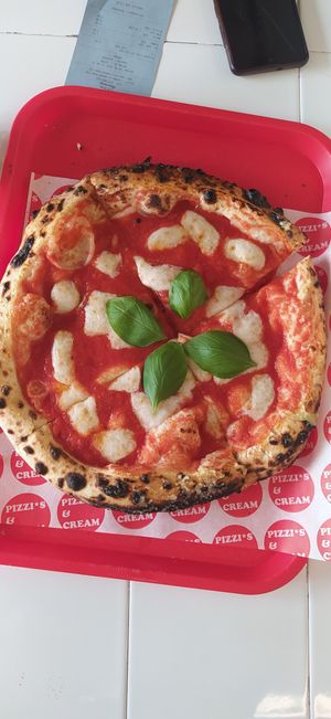 Vegan Margarita at Pizzi*s & Cream in Vienna