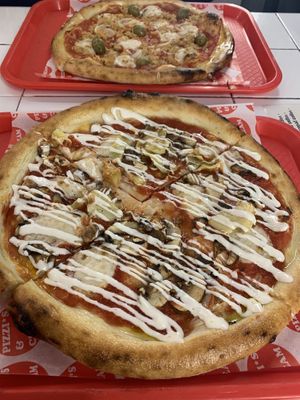 Mushroom pizza  at Pizzi*s & Cream in Vienna