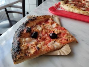 Vegan tuna! at Pizzi*s & Cream in Vienna