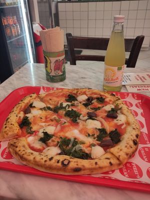 Popeye Pizza at Pizzi*s & Cream in Vienna