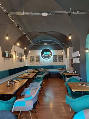  at Bagel Lounge in Cheb