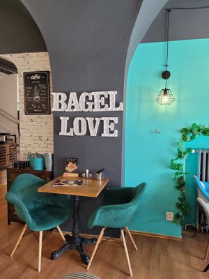  at Bagel Lounge in Cheb