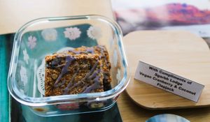 A delicious homemade cake after our walk part 3 at Sgarbh Lodge in Isle Of Skye